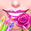 Makeup Artist Lipstick Maker 2 - Flower Lips Salon