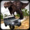 Hunt wild Dinosaurs on your 4x4 offroad vehicle in Jurassic world shooting game