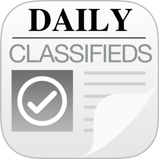 Daily Classifieds for iPhone Icon