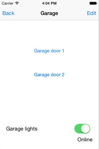 Garage Door Opener for iTach screenshot 2