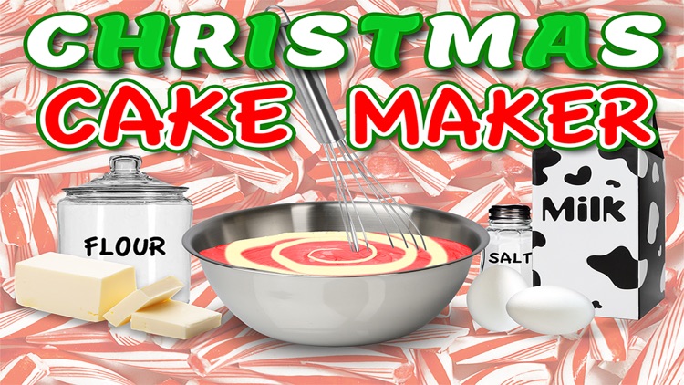 Christmas Cake Maker Holiday Dessert Candy Food