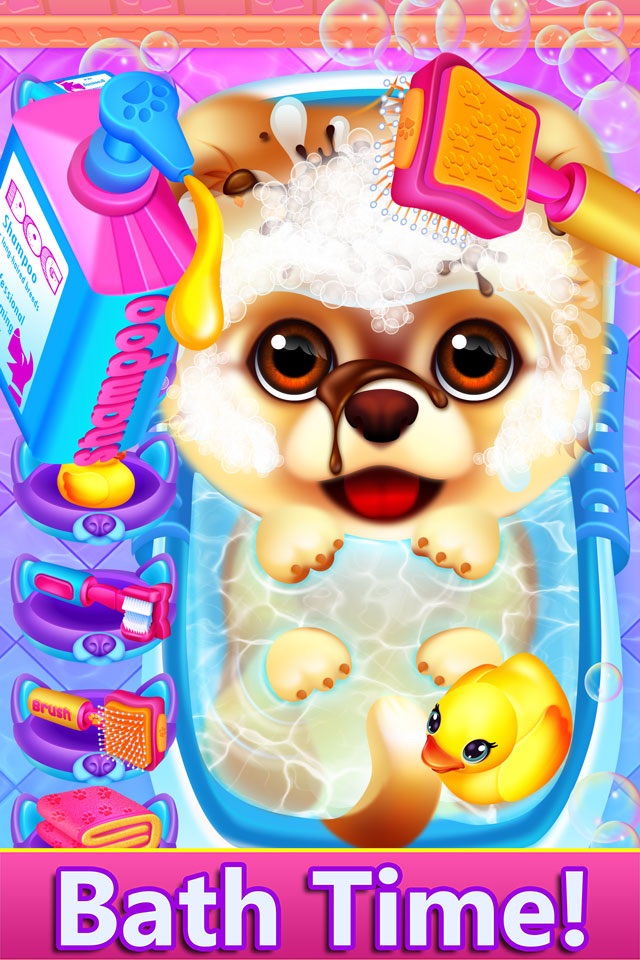 Kids New Puppy - Pet Salon Games for Girls & Boys screenshot 4