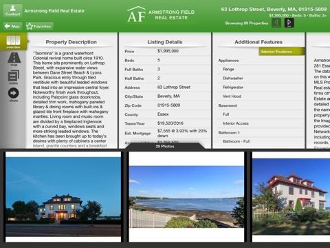 Armstrong Field Real Estate for iPad screenshot 4
