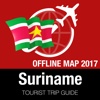 Suriname Tourist Guide + Offline Map