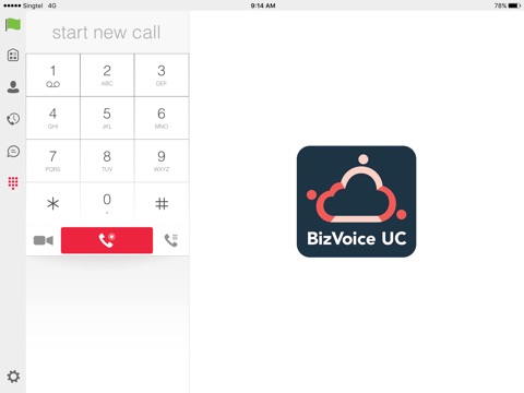 BizVoice UC for iPad screenshot 2