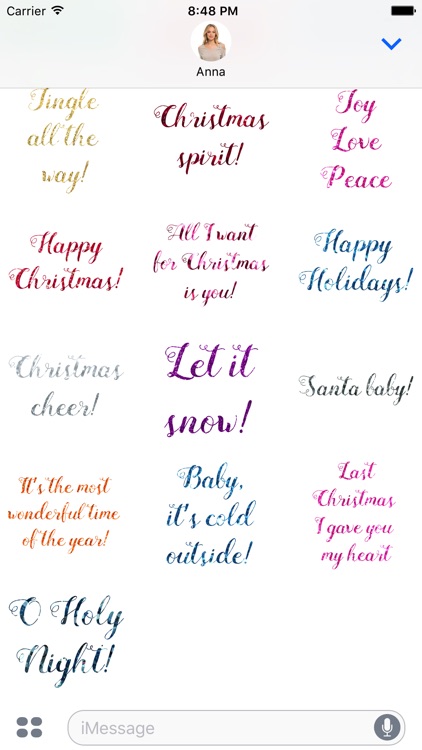 Christmas Glitter - Animated Wishes