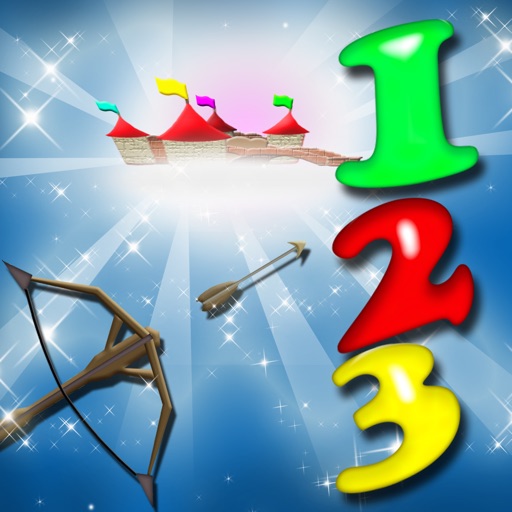 Count Numbers With Bow And Arrows icon