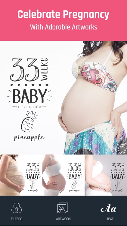 Baby Photo - Edit Pregnancy & Baby Milestones Pics