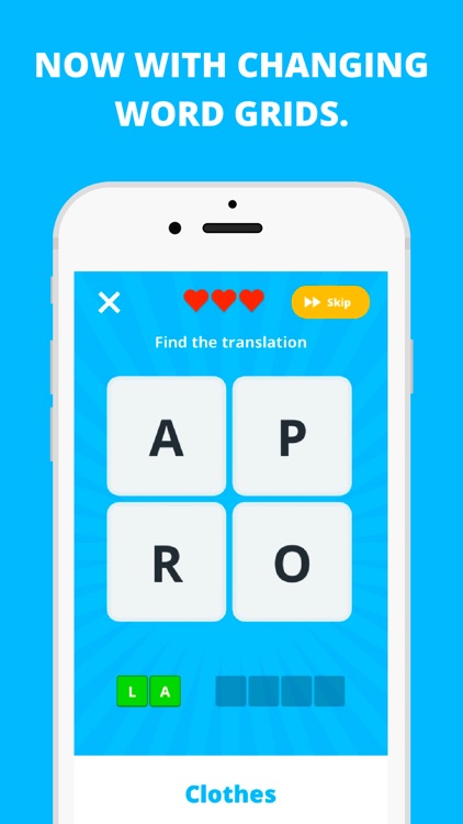 WordUp! The Spanish Word Game