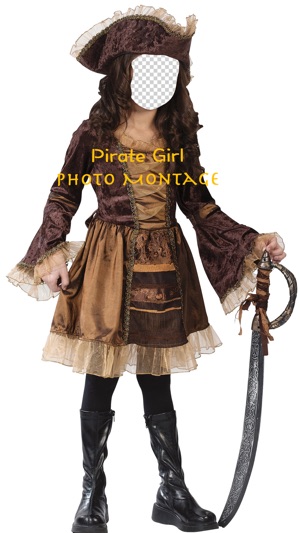 Pirate Girl Photo Montage(圖1)-速報App