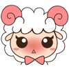 Kuri , the little sheep for iMessage Sticker