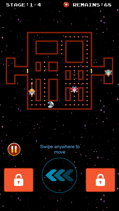 How to cancel & delete Poke Man: Chase in the outer space-Kid maze puzzle from iphone & ipad 3