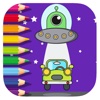 Monster Alien Game Coloring Book Free For Junior