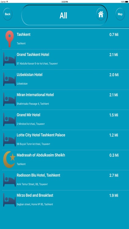 Tashkent Uzbekistan Offline City Maps Navigation screenshot-3