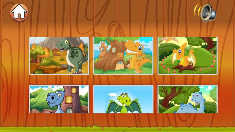 Dino jigsaw puzzles 2 to pre-k educational games screenshot-3