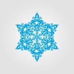 Beautiful Snowflakes Stickers