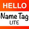 Hello Name Tag Lite - Hello My Name Is nametag ID