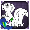 Skunk Painting For Kid