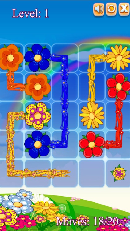 Flowers Connect Puzzle