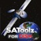 The SAToolz Dish Network Satellite Finder app will quickly allow you to determine if any obstacles like trees or buildings are in the way before you attempt to setup your satellite dish