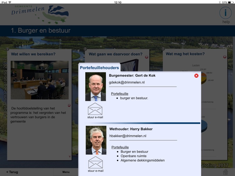 Begrotingsapp Gemeente Drimmelen 2017