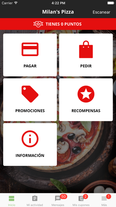 Milan's Pizza screenshot 2