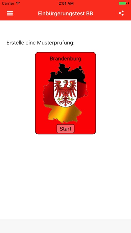 Einbürgerungstest Brandenburg