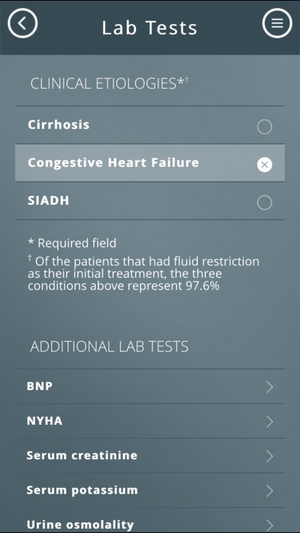 Hyponatremia Interactive Tool