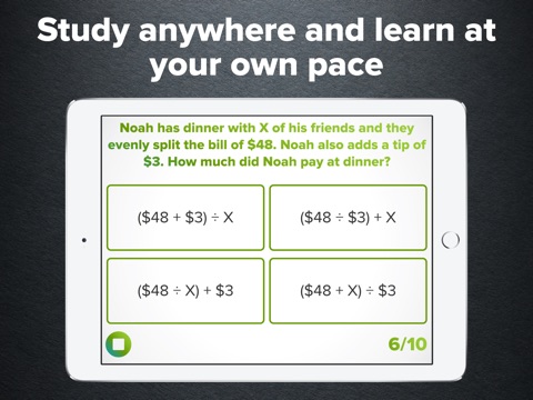 6th Grade Math Practice screenshot 3