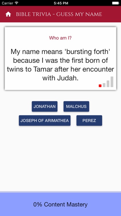 Bible Trivia - Guess My Name