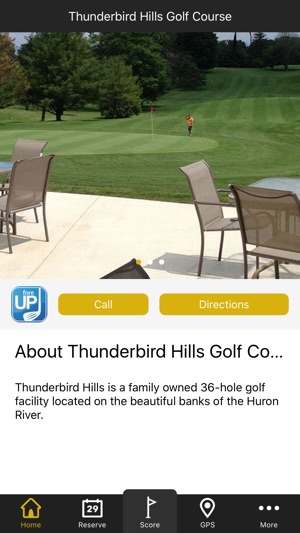 Thunderbird Hills Golf Course - GPS and 