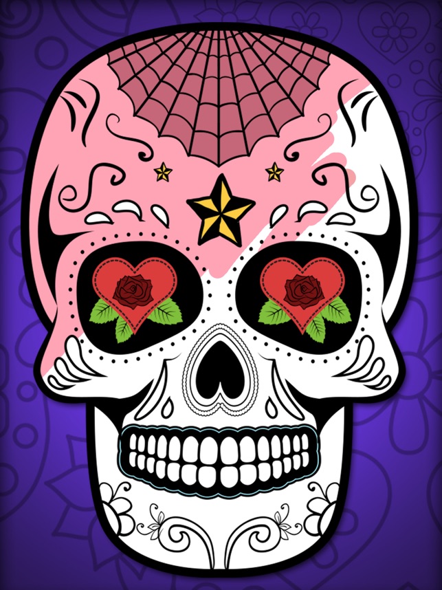 メキシカンシュガースカルマスク 着色ページ をapp Storeで メキシカンシュガースカルマスク 着色ページ をapp Storeで