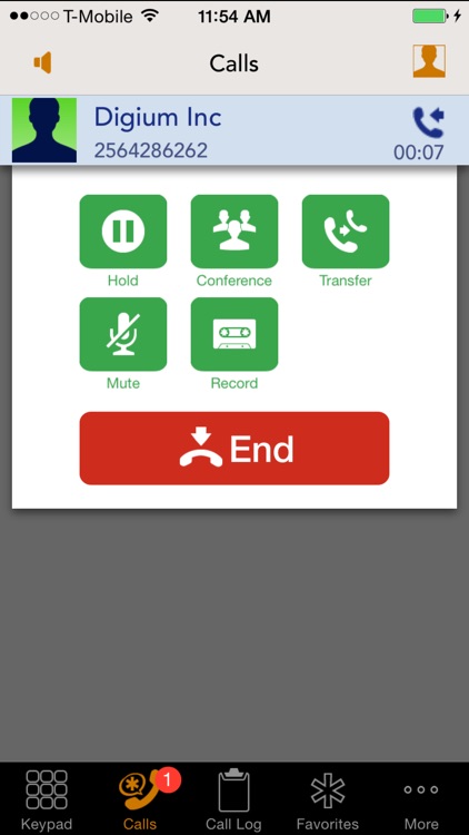Switchvox Softphone screenshot-3