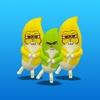 Animated Athlete Banana Sticker 2