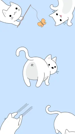 Game screenshot Yuki Neko - Kitty Cat Fun Pet Stickers apk