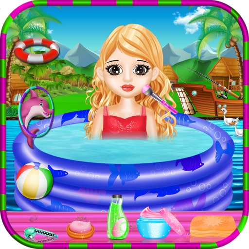 Kids Swimming Pool Park Kids Games iOS App
