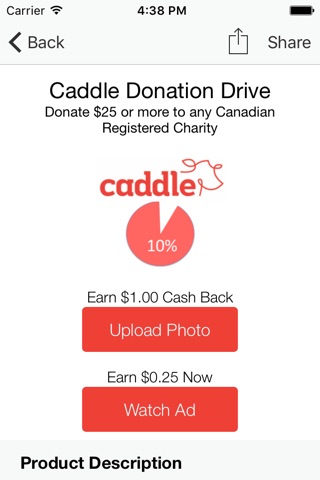 Caddle: Cash Back Rebates screenshot 4