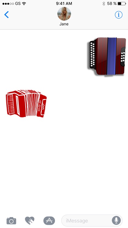 Accordions Two Sticker Pack