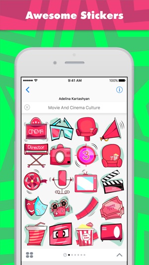 Movie And Cinema Culture stickers by Ada(圖1)-速報App