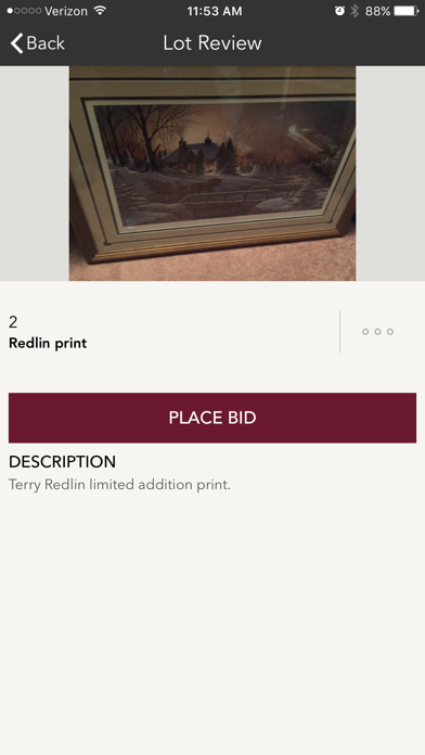 Bill Berg Auctions screenshot 3