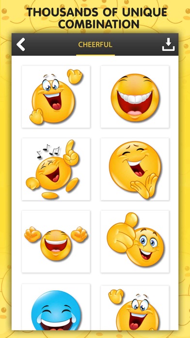 Emoji - смайлики & смайлик для чатаСкриншоты 3