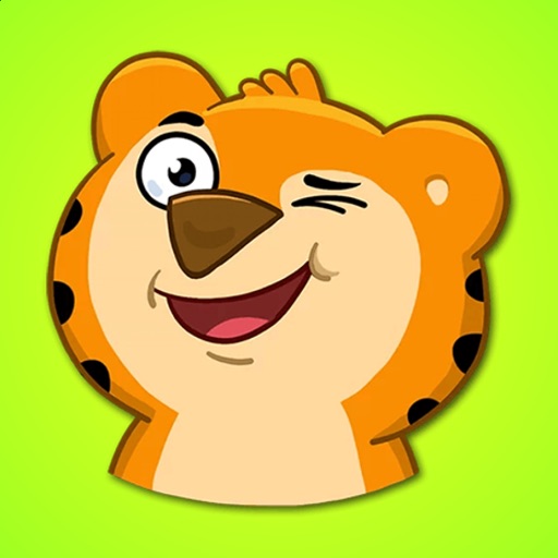 Little Cute Tiger Stickers icon