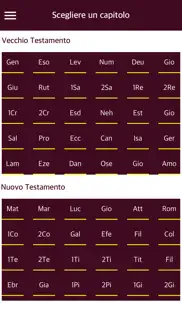 italian bible- la sacra bibbia con audio iphone screenshot 2