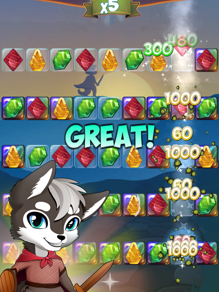 宝石砖：匹配3宝石益智游戏