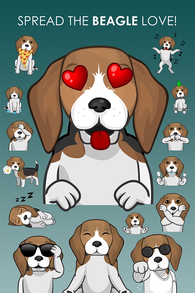 BeagleMojis - Beagle Emojis & Stickers screenshot 4