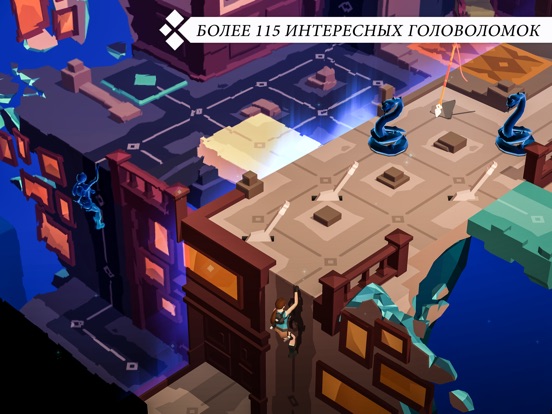 Lara Croft GO на iPad