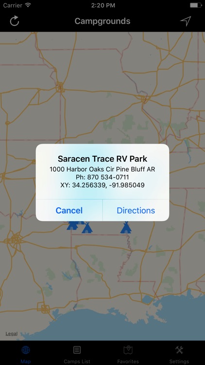 Arkansas – Campgrounds & RV Parks
