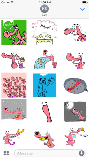 Hellowe Stickers:Pinkodile(圖2)-速報App