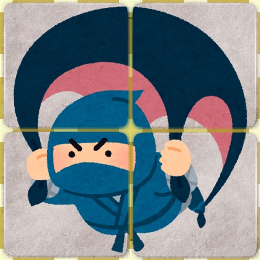 Ninja slide puzzle iOS App