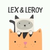 Lex and Leroy Best of Friends Stickers
